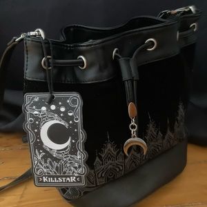 Sac Duchesse Killstar duchess bag handbag moon velvet gothic witchy
